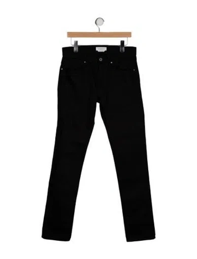 Pre-owned Gabriela Hearst Mid-rise Straight Leg Jeans W/ Tags In Black