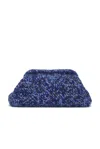 Gabriela Hearst Mrina Knit Bag In Sky, Cobalt & Dark Navy Cashmere In Sky  Cobalt & Dark Navy