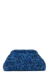 Gabriela Hearst Mrina Knit Bag In Sky, Cobalt & Dark Navy Cashmere In Skt/cobalt/dark Navy