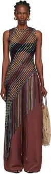 Gabriela Hearst Multicolor Niamh Minidress In Multi