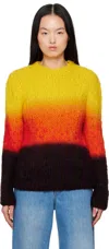 Gabriela Hearst Multicolor Pallas Knit Sweater In Dds Dip Dye Sunrise