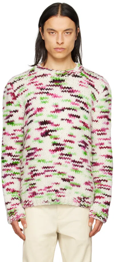 Gabriela Hearst Multicolour Lawrence Sweater In Jewel Multi Space Dy