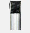 Gabriela Hearst Naila Fringed Leather Pouch