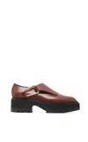 Gabriela Hearst Nash Shoe In Burnt Sienna Leather In Brown