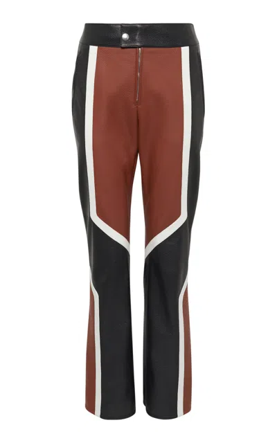 Gabriela Hearst Navarre Patterned Leather Pants
