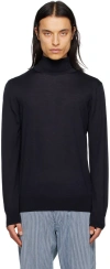 Gabriela Hearst Navy Jermaine Turtleneck In Navy