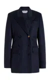 Gabriela Hearst Nico Blazer In Dark Navy Cashmere In Dark Navy