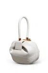 Gabriela Hearst Nina Bag In Ivory Crocodile Leather In Ivory