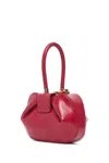 Gabriela Hearst Nina Bag In Red Snakeskin In Pink