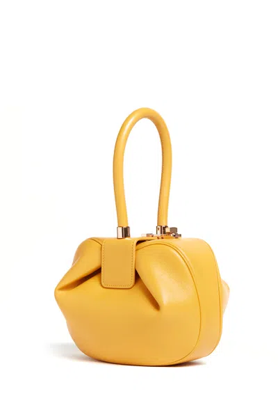 Gabriela Hearst Nina Bag In Yellow Nappa Leather