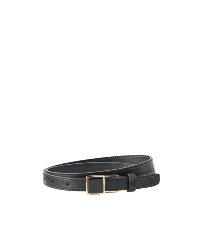 Gabriela Hearst Nina Leather Belt In Black