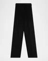 Gabriela Hearst Norman Belted Pants In Black