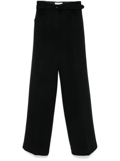 Gabriela Hearst Norman Trousers In Black