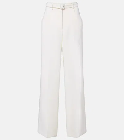 Gabriela Hearst Norman Virgin Wool Wide-leg Pants In Multi