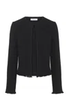 Gabriela Hearst Normand Wool-cashmere Cropped Jacket