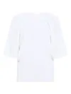 Gabriela Hearst Nula Pleated-detail Tie-neck Top In White