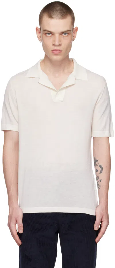 Gabriela Hearst Off-white Stendhal Polo In Ivory