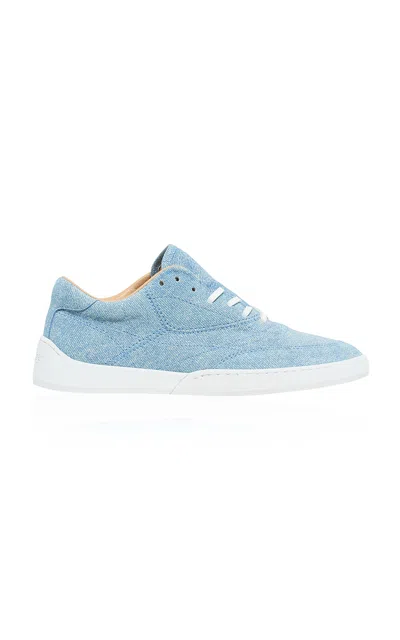 Gabriela Hearst Ohio Denim Sneakers In Blue