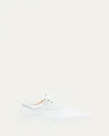 Gabriela Hearst Ohio Leather Slip-on Sneakers In White