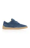 Gabriela Hearst Ohio Leather Sneakers In Blue