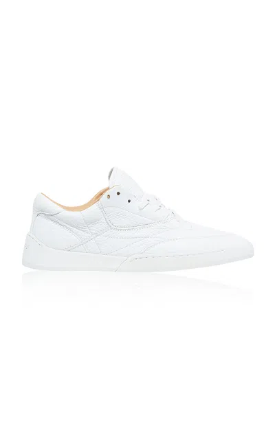 Gabriela Hearst Ohio Leather Sneakers In White