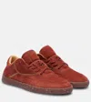 Gabriela Hearst Ohio Speckled Nubuck Sneakers In Brown