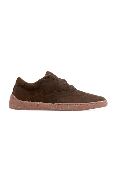 Gabriela Hearst Ohio Suede Sneakers In Brown