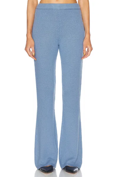 Gabriela Hearst Ornston Pant In Light Blue Denim