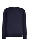 Gabriela Hearst Palco Knit Crewneck In Navy Merino Wool In Navy