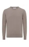 Gabriela Hearst Palco Knit Crewneck In Oatmeal Merino Wool In Oatmeal