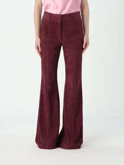 Gabriela Hearst Trousers  Woman Colour Burgundy
