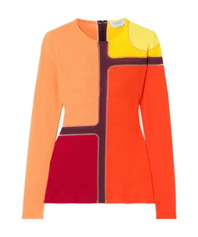 Gabriela Hearst Patchwork Sweater In Multi