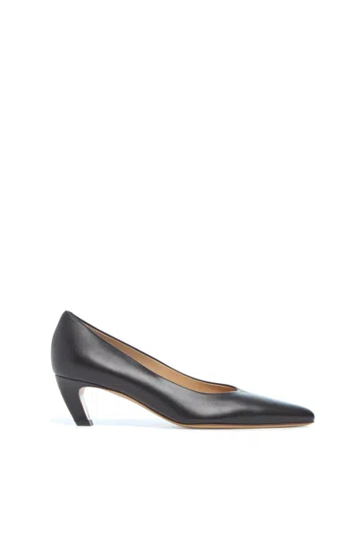 Gabriela Hearst Peggy Pump In Black Nappa Leather