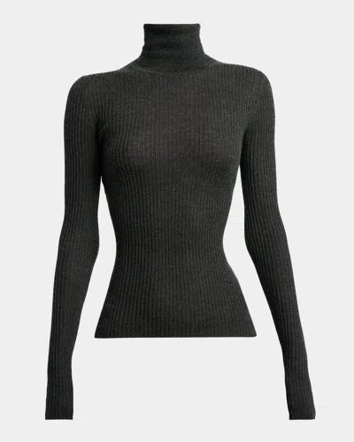 GABRIELA HEARST PEPPE CASHMERE SILK TURTLENECK SWEATER