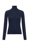Gabriela Hearst Peppe Cashmere-silk Turtleneck Top