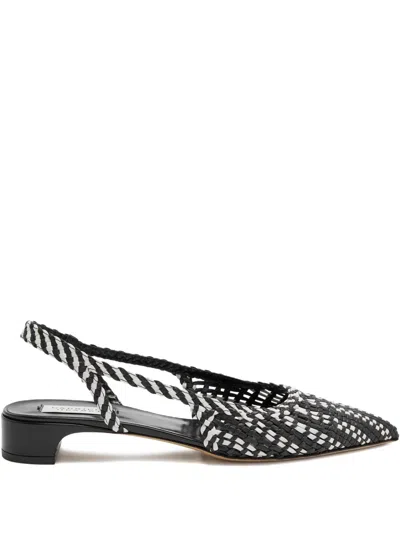 GABRIELA HEARST PERRO WOVEN SLINGBACK PUMPS