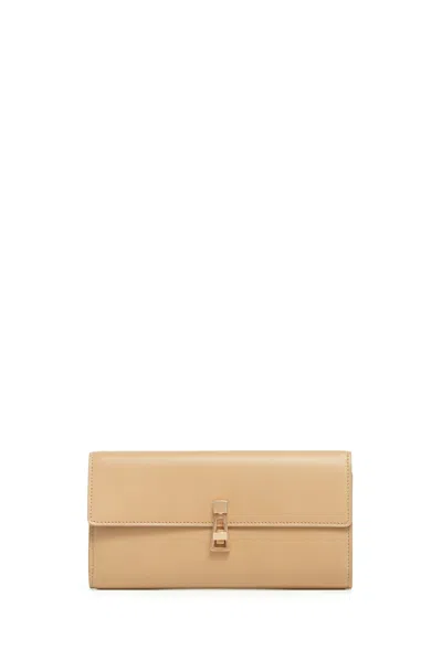 Gabriela Hearst Phone Wallet In Nude Leather