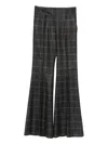 Gabriela Hearst Plaid Trousers In Gray