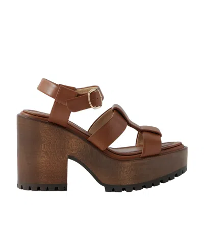 Gabriela Hearst Platform High-heeled Sandals In Blue