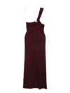 Gabriela Hearst Pleated One-shoulder Dress
