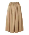 Gabriela Hearst Pleated Skirt In Neutral