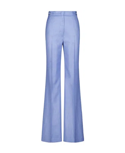 Gabriela Hearst Pocket Casual Pants In Blue