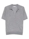 Gabriela Hearst Knitted Polo Top