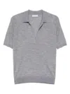 Gabriela Hearst Knitted Polo Top