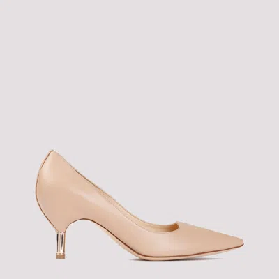 Gabriela Hearst Sofia 60 Nappa Leather Pumps In Beige