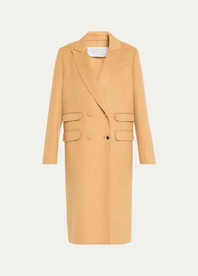 Gabriela Hearst Reed Cashmere Overcoat In Light Cashew