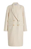 Gabriela Hearst Reed Coat In Recycled Cashmere Felt In Ivory
