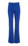 Gabriela Hearst Rey Straight-leg Jean In Cobalt Recycled Cotton Denim