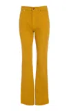 Gabriela Hearst Rey Straight-leg Jean In Golden Birch Recycled Cotton Denim