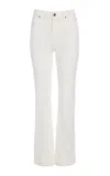 Gabriela Hearst Rey Straight-leg Jean In White Recycled Cotton Denim